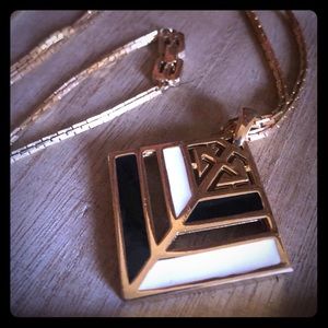 Vintage Givenchy Logo Necklace